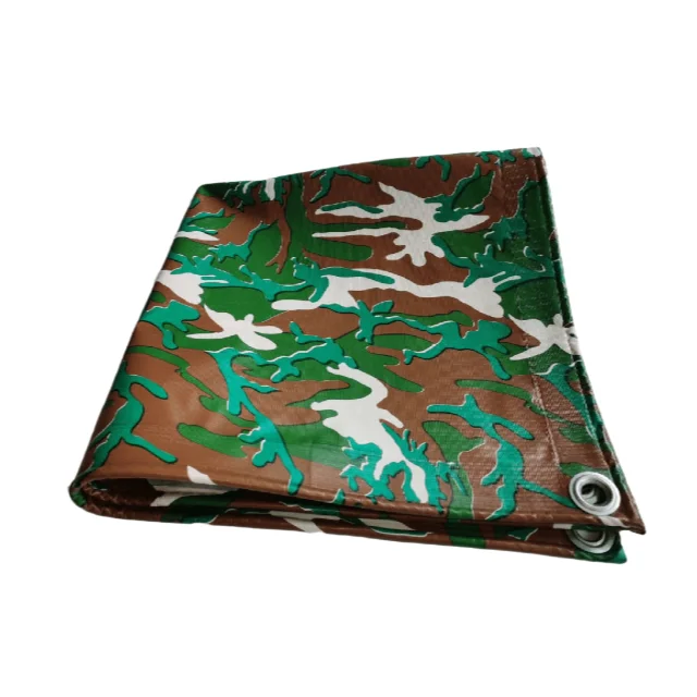 Camouflage General Purpose Cover Pvc Tarpaulin