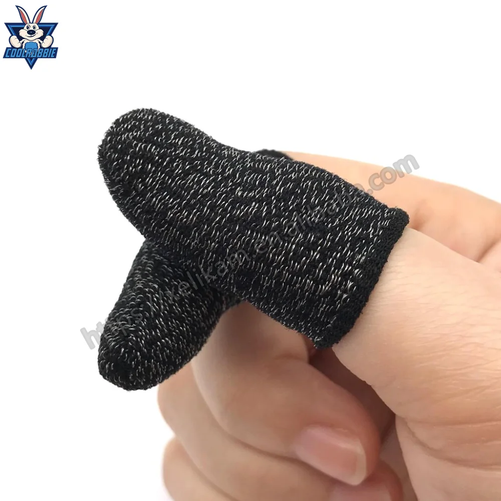 2023 Factory For PUBG Finger sleeve Anti-Sweat Fingertips Smartphone Touch Screen Finger Ttips Mobile Gaming Finger Sleeve