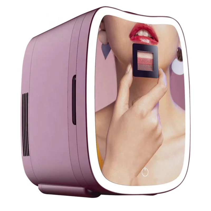 12V 50W 6L home freezer portable small mini cosmetic beauty fridge skincare refrigerators for makeup