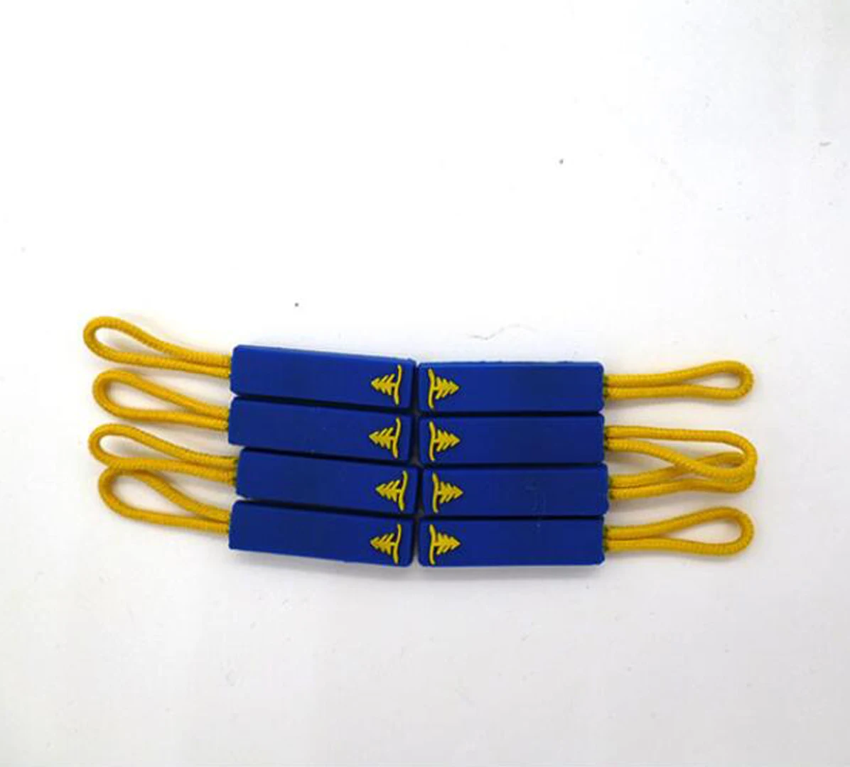 Zipper Puller Pvc Zipper Pull With  Strong Cord