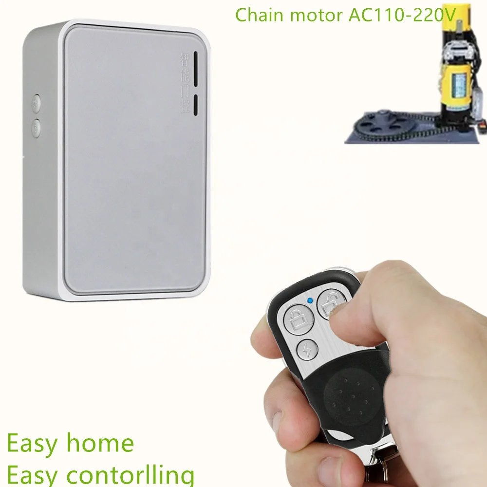 HFY 433MHZ Digital electric roller door motor remote control Rolling shutter controller Garage door remote control receiver