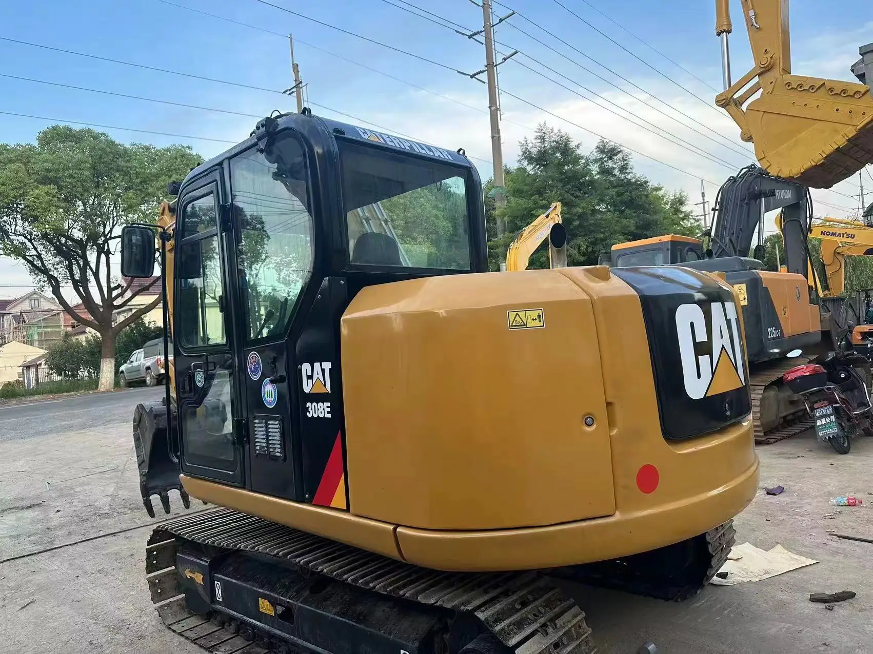 Лидер продаж оригинальный японский экскаватор ZIHUI Uesd Caterpillar 308E высококачественный в хорошем состоянии подержанный Cat