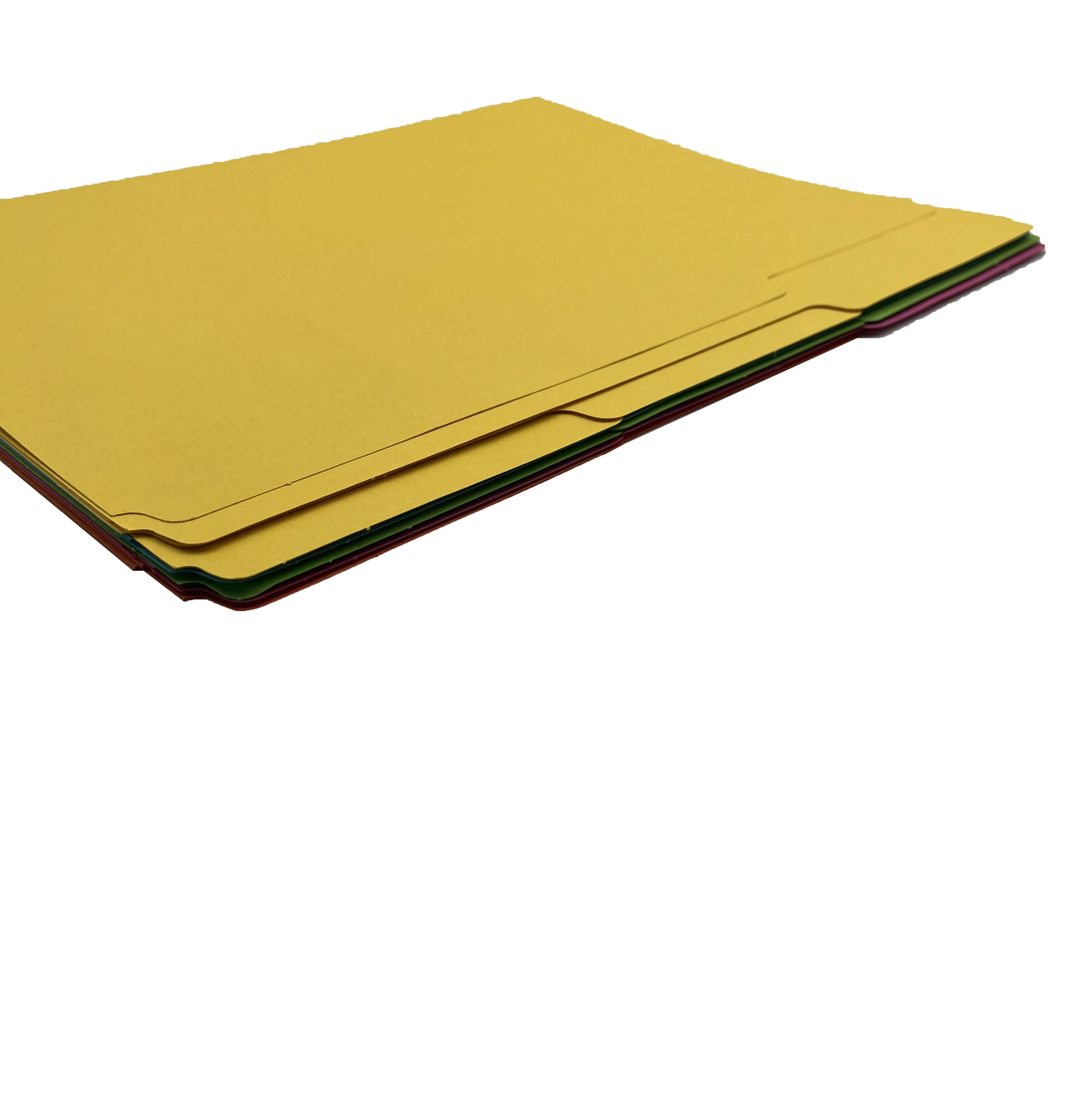 Customized A5 Paper Protection Document Manila File Folders for School Office Stationery File