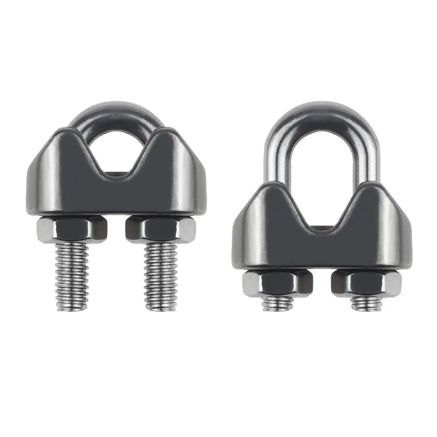 US Type Heavy Duty Wire Rope Clips Stainless Steel Wire Rope Clamp