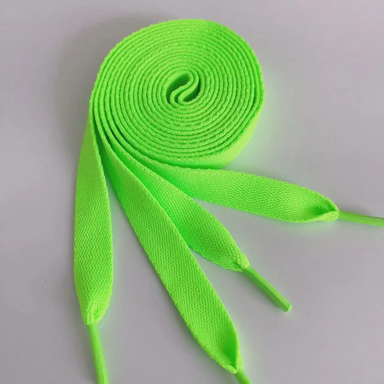 YH Factory Wholesale AJ ad Shoelaces Macaron Extra Wide 15mm width Flat Cotton for Leisure Sports for Shoes Sneakers shoelace