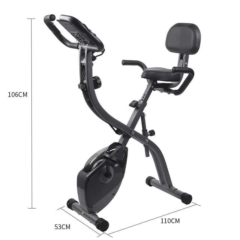 Commercial Stationary Gym Indoor Cycling Adjustable Height Magnetron Ctrl Exercise Bikes