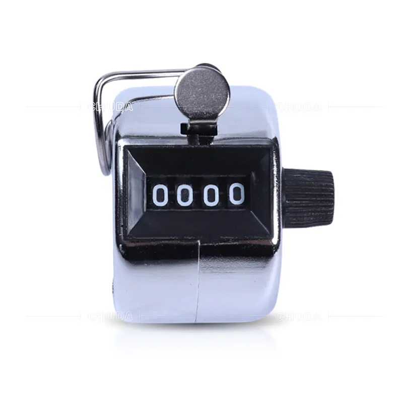 4 Digit Hand Held Tally Counter For Training