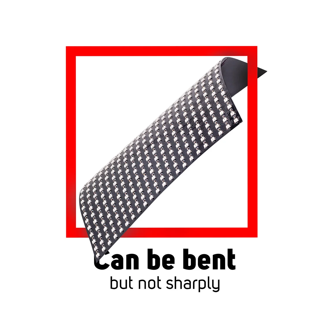 WS2812B Mini LED SMD 2427 22x22 11x44 cm 484 Pixels Digital Programmable Flexible RGB Led Matrix Panel Display