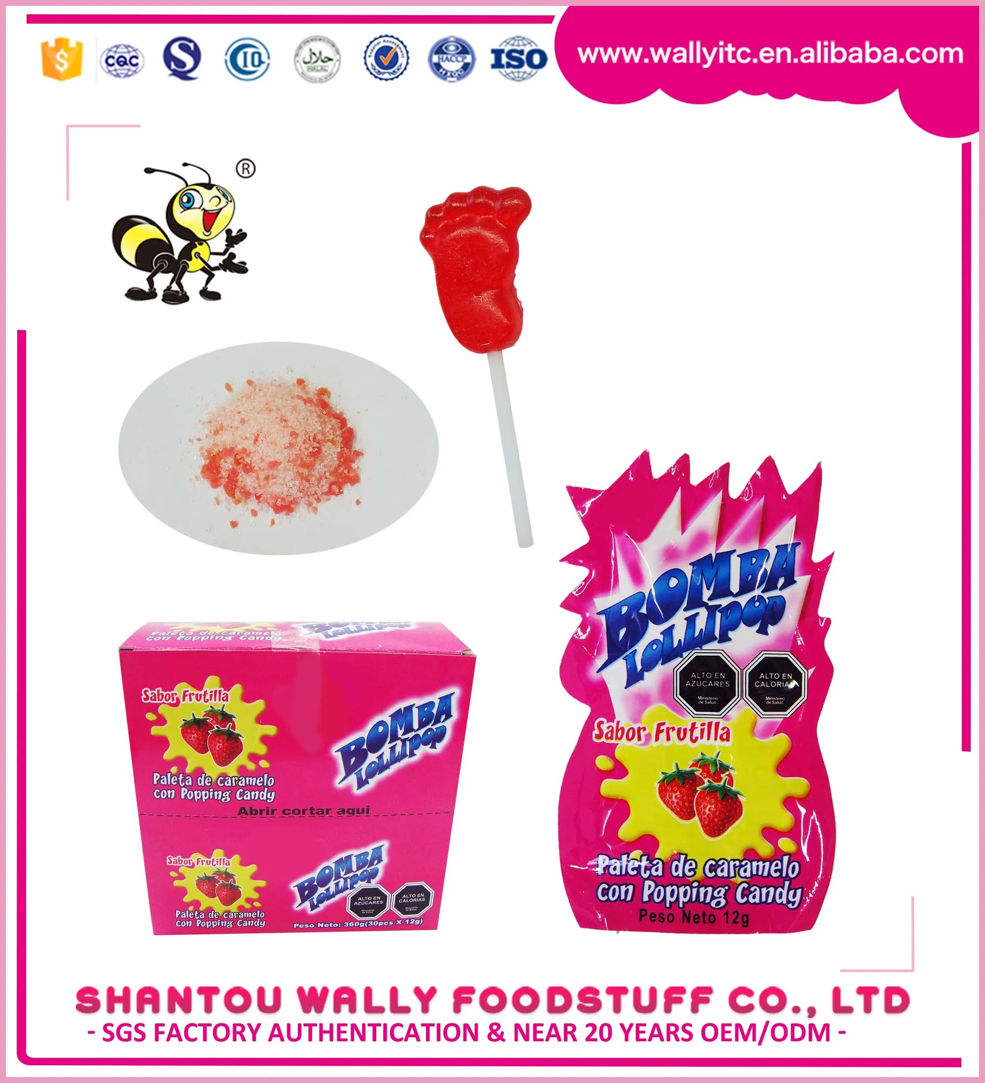  Популярные и сладости в форме бренда жесткая Оптовая китайская рука с поп леденец конфеты