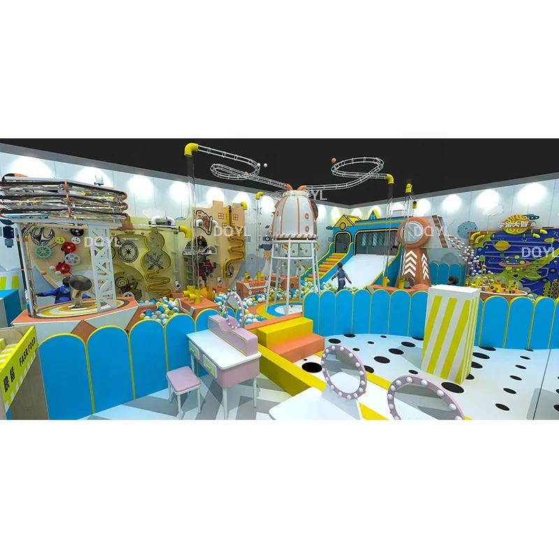 Interactive ball wall game kids indoor playground Customize Indoor Playground Equipment small playground
