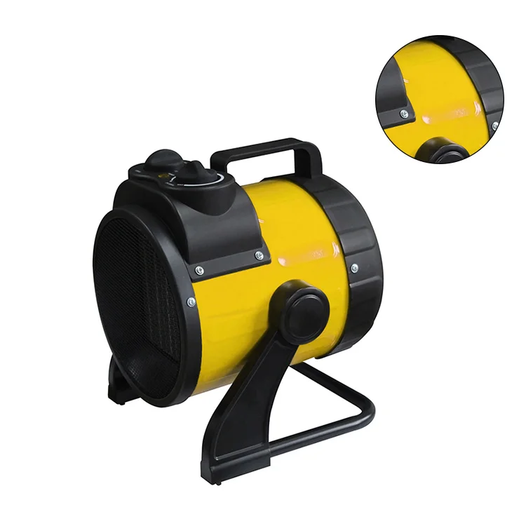 China Home 2000W Mini Ceramic Room Electric Heater industrial Space Heaters with Overheat Shut-off System