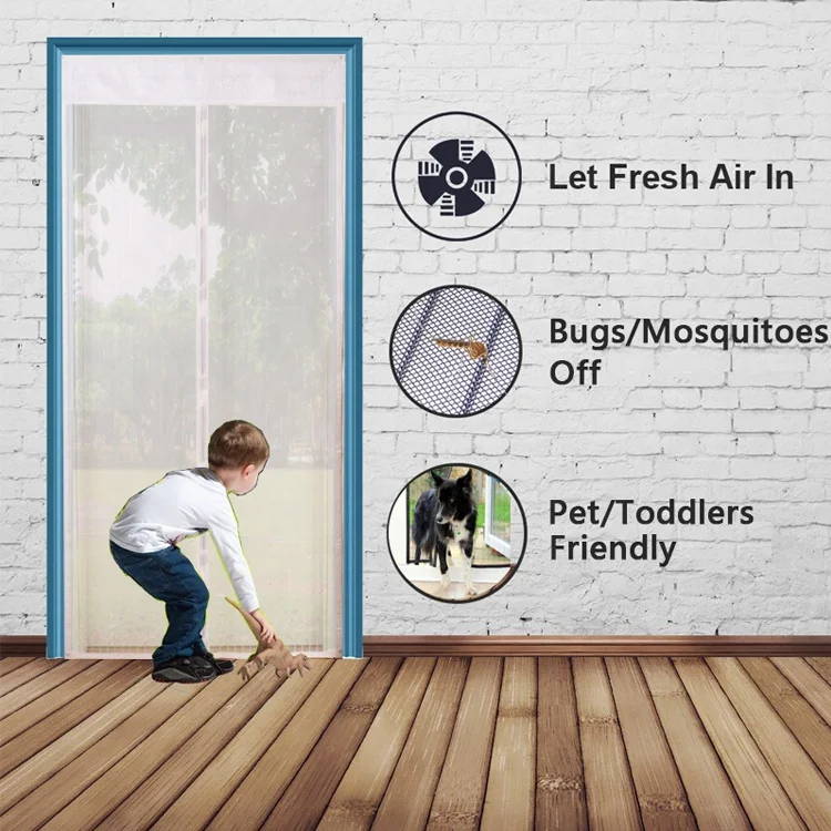 DIY Mosquito Magnetic Door Window Screen For Aluminum Doors Window Frames.jpg