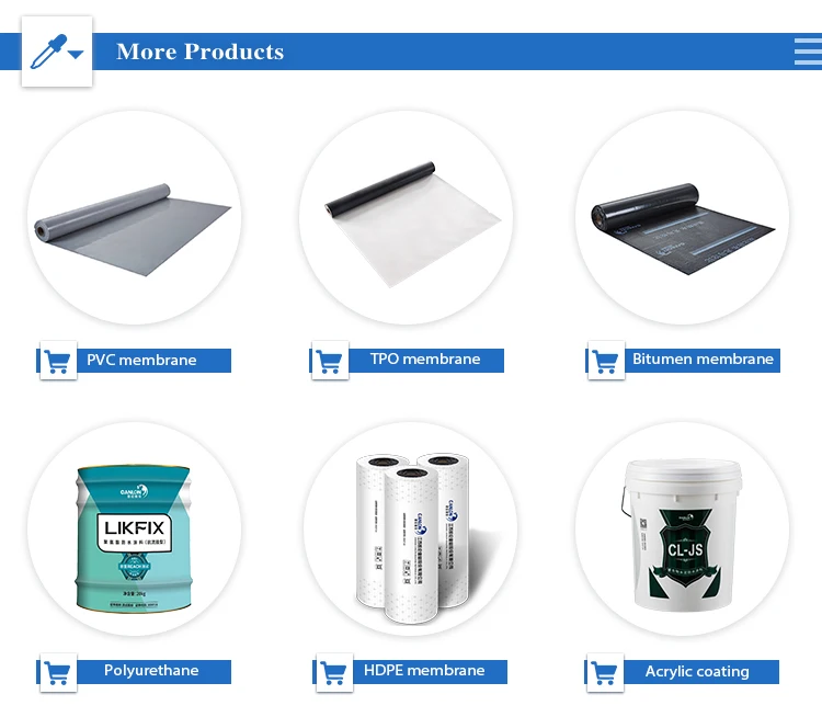 waterproof hdpe membrane