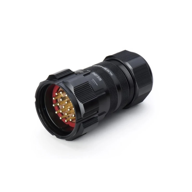 WL52J19TII IP67 Waterproof 19 Pins Power Socapex Style Connector for stage lighting