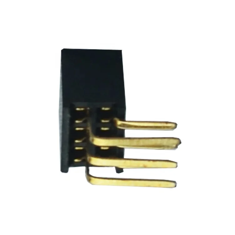 
2.54mm 8pin socket PCB double row straight male pin header connector 