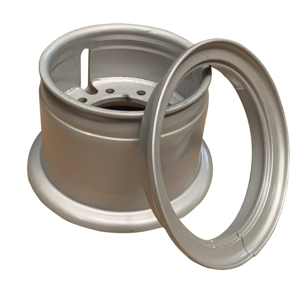 Made in CHINA factory Wholesale Forklift divided split rim two parts  7.00T-16 For Forklift Tire 9.00-16