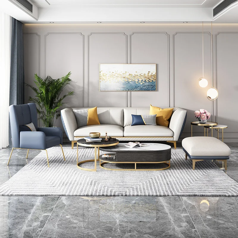 living room sofas sofa set furniture  leather sofa