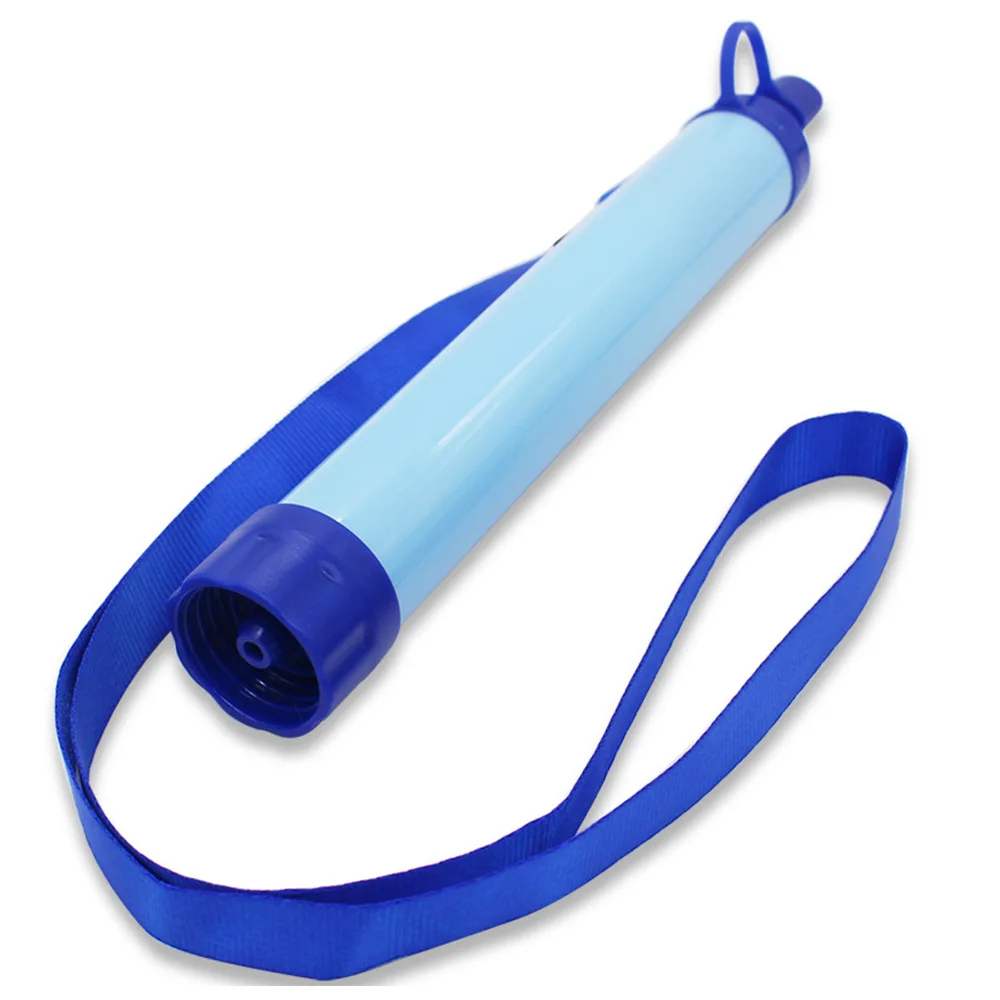 Outdoor Survival Personal Portable Life Water Filter Straw Water Filter for Hiking Camping Travel and Emergency Preparedness