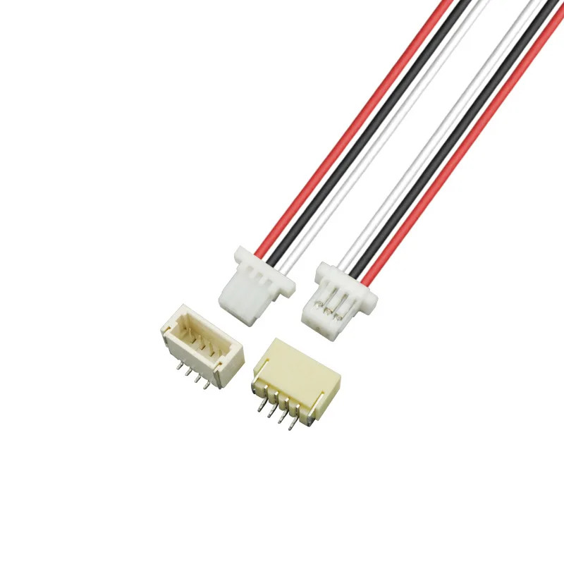 factory wholesale Pitch 1.0mm JST SH 1.0 2/3/4/10/12/16 PIN wire harness for wire to plate connection wire