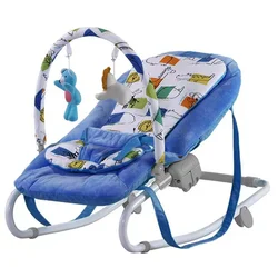 Easy for taking Baby rocker napper  baby rocker infant bouncer rocker with hanging toys
