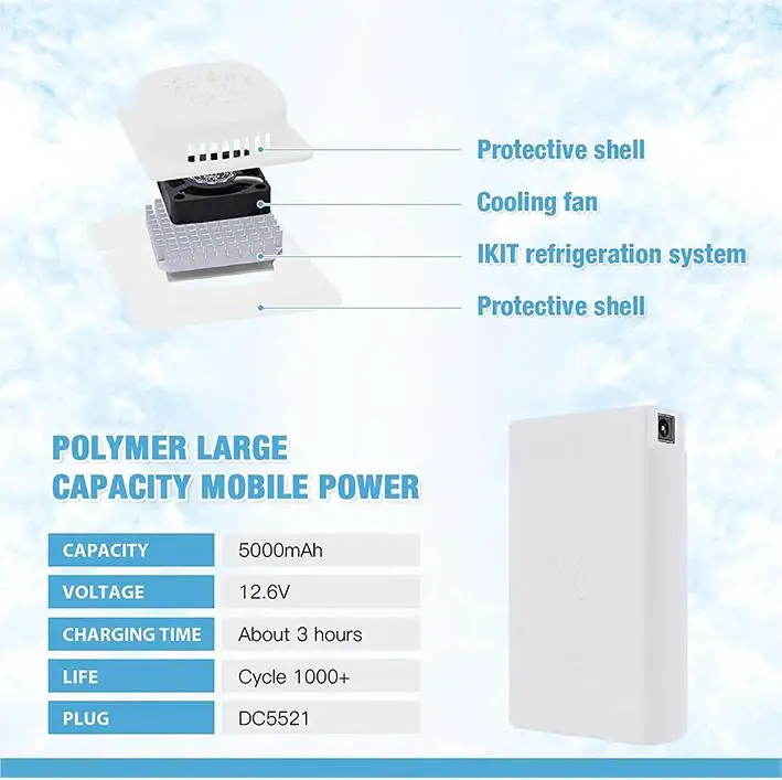 Outdoor ice cooling Fishing  Vest  Photography Vest  Summer Work Vest With USB