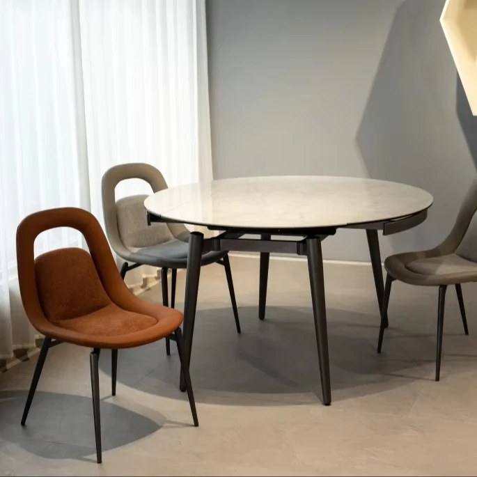 Dining Room with 8 Chair Chinese Restaurant Table Desk and Chair