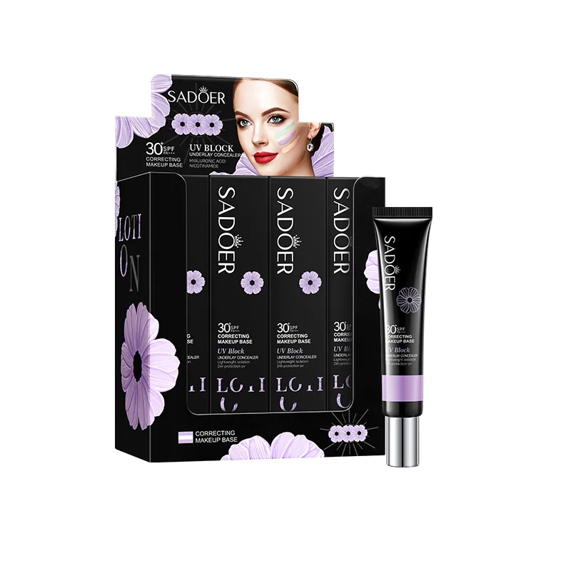 Beauty Products Sunscreen Isolation Cream Moisturizing Whitening Correcting Concealer Face Foundation Primer Makeup Base