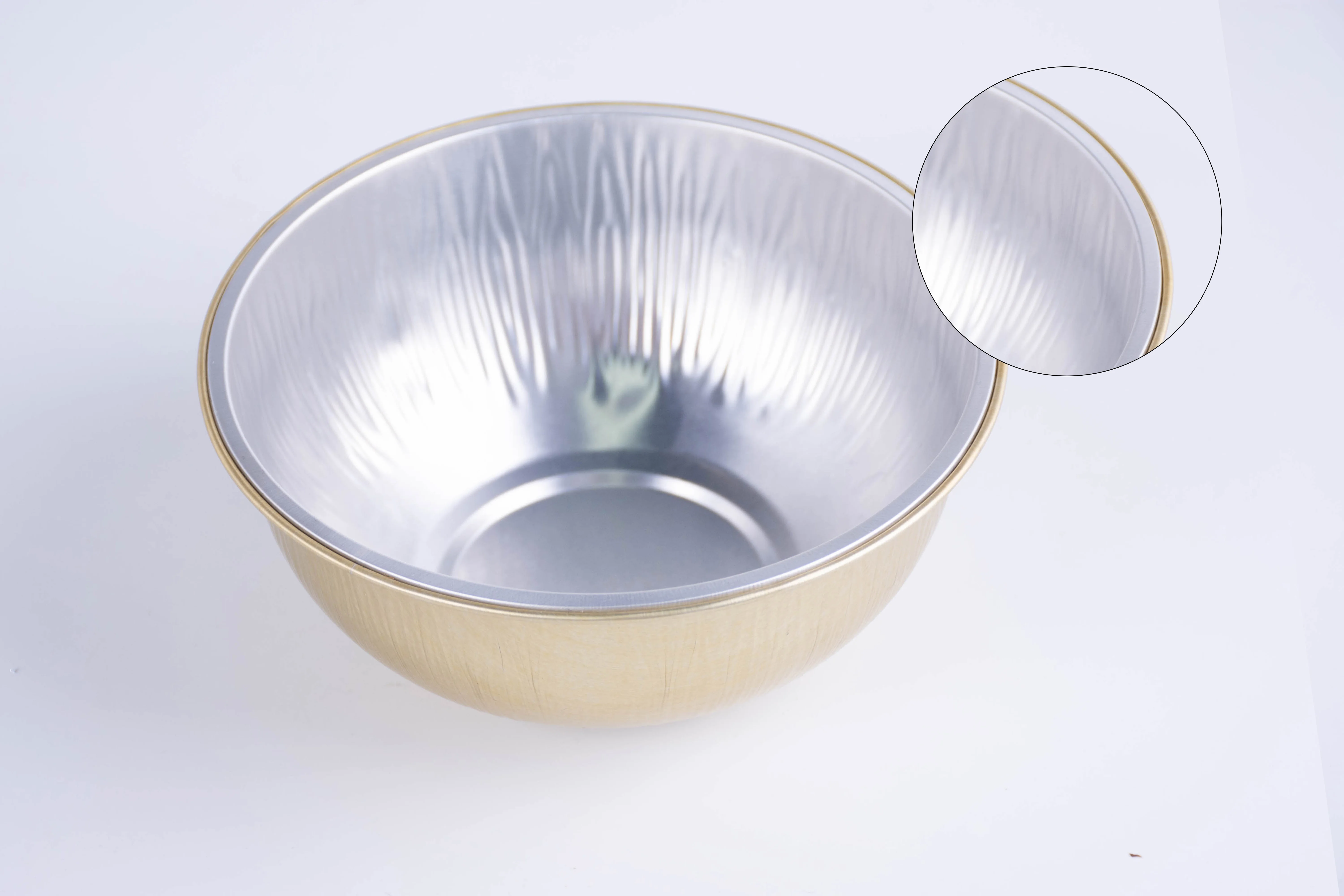 ALLWIN-RC115 disposable aluminum pudding cup colorful tin foil cake cup aluminum foil baking cup/bowl with lid