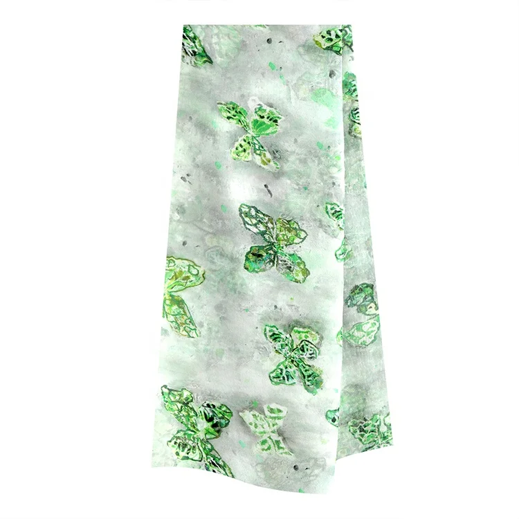 Manufactory supply cloth for dress garment scarf robe kimono 100% Silk georgette digital print fabric with OEKO-TEX STANDARD 100
