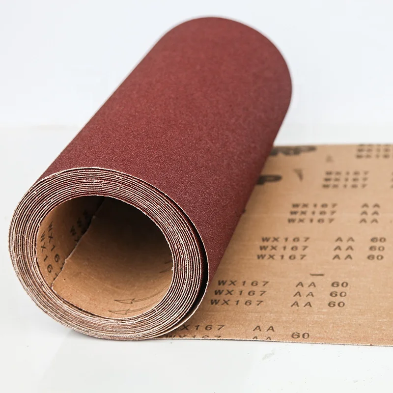 WX167 X weight Aloxide Sand Cloth Roll for Stainless Steel