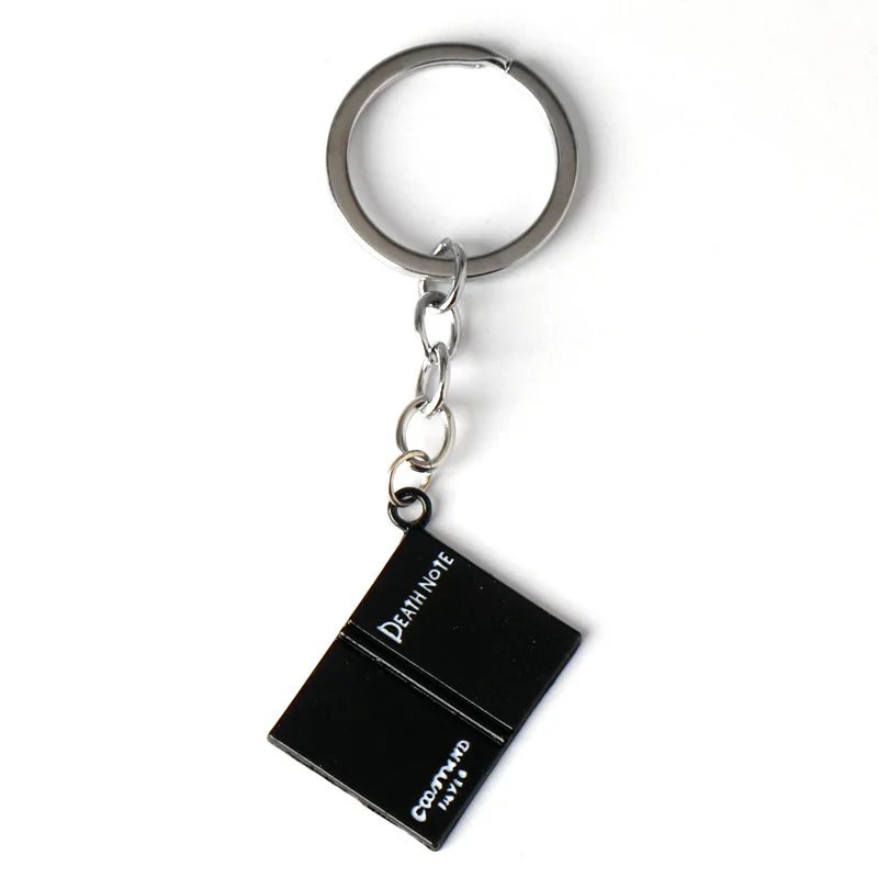 Anime Death Note Keychain Notebook Alloy Metal Keychains Key Pendant Chain