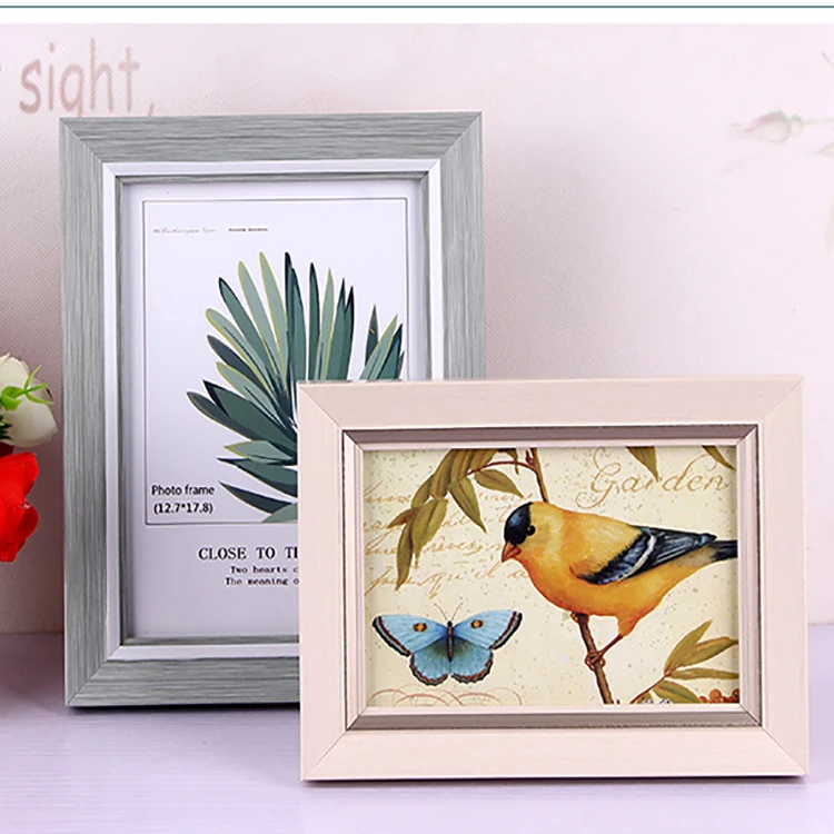Creative wedding simple photo frame picture frame 7 inch 5 inch 6 10 16 inch A4 A3 8 set up wall