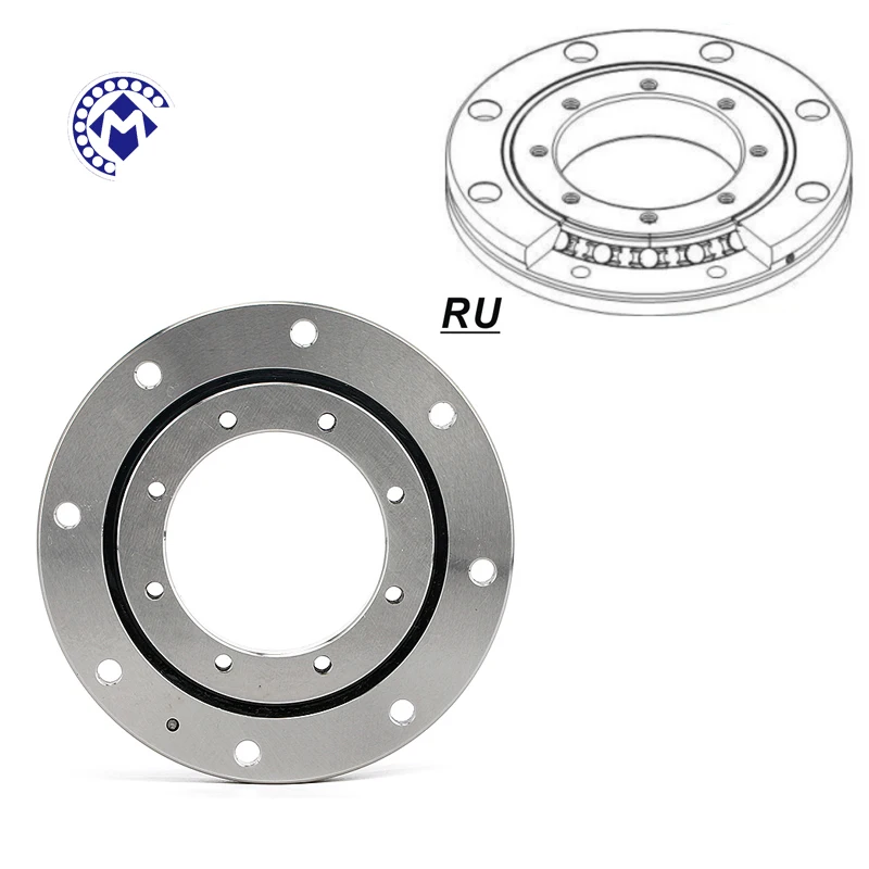 RU Series Crossed roller bearing With Inner Ring Rotation RU85 RU85UUCC0