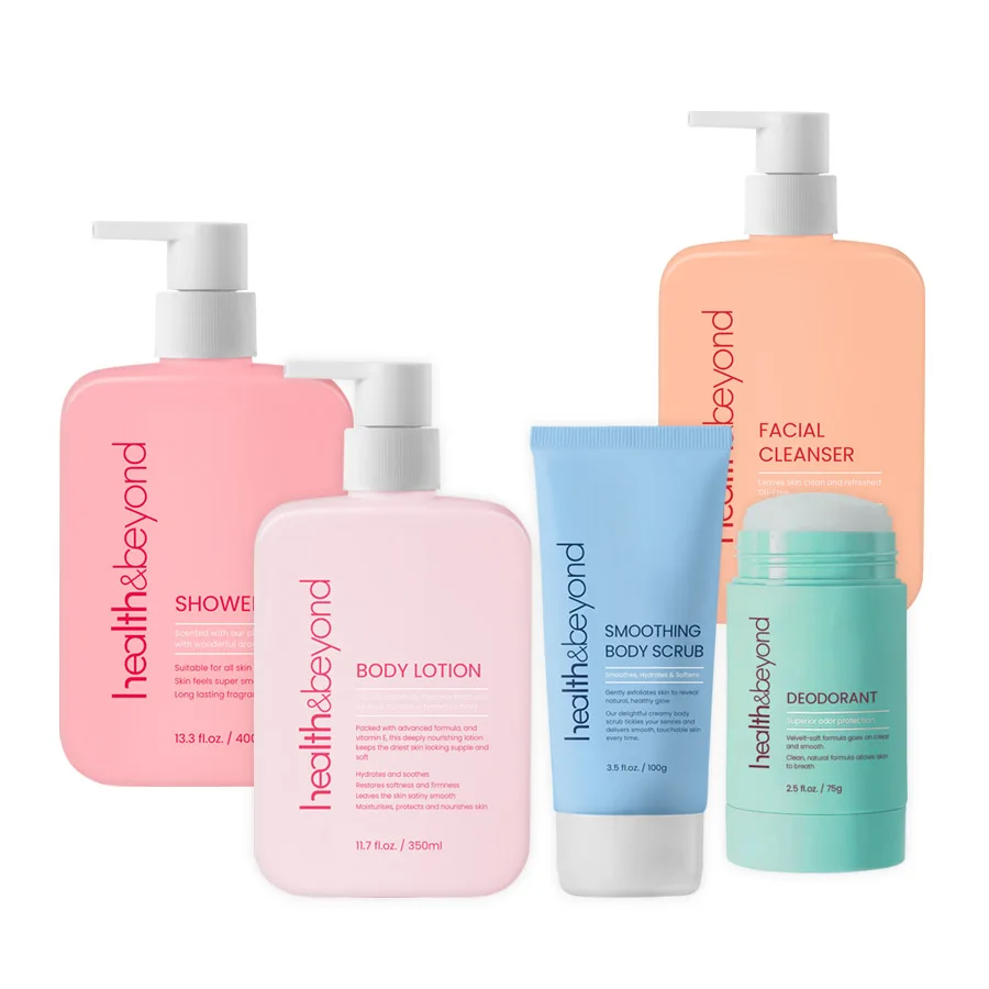 Health&Beyond Relax Shower Gel | Nourishing Body Wash cleanses and Moisturizes Skin Including Shea Butter & Aloe Leaf