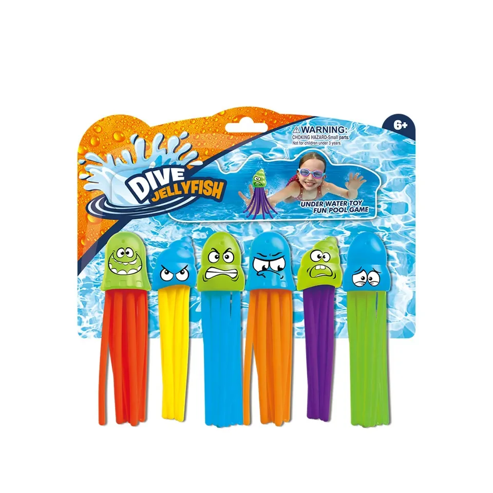 Hot Selling Product Kid Outdoor Toy Sport Summer Training  Jellyfish Diving Game For Children Swimming