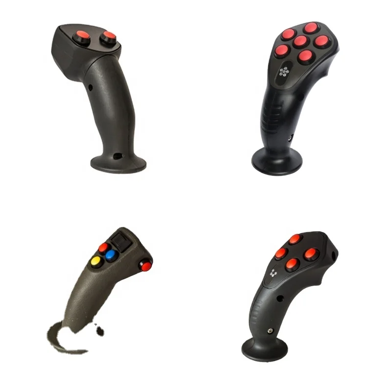 Handle joystick with buttons