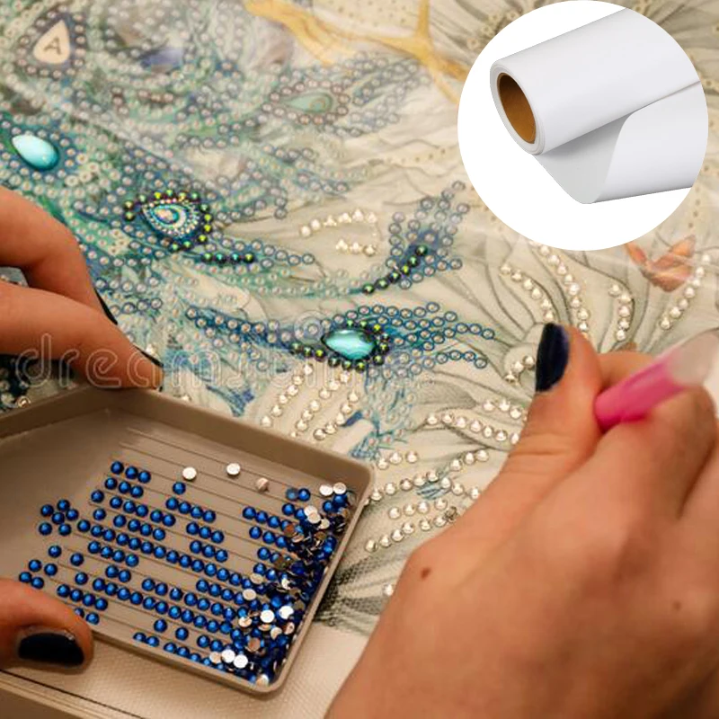 Wholesale Crystal Rhinestones Digital Print Canvas Diamond Painting Canvas Rolls For Painting
