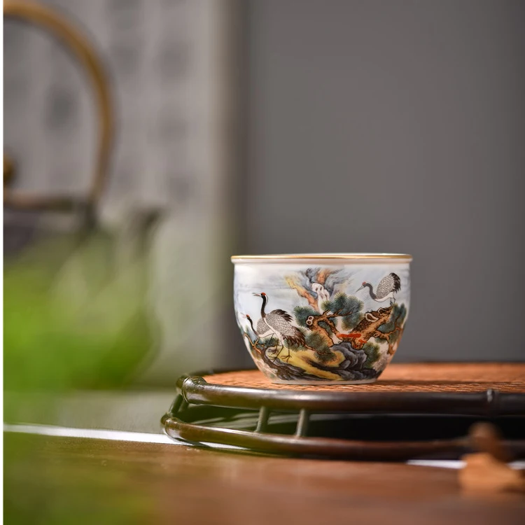2021 Top selling Wholesale produced in Jingdezhen  elegant and tasteful exquisite teapot and tea cup gifts