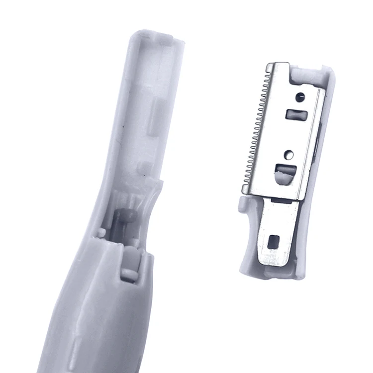 
Practical Electric Face Eyebrow Scissors Hair Trimmer Mini Portable Women Body Shaver Remover Blade Razor Epilator 