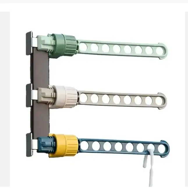 Hot Sale 8 Holes Portable Space Saving Window Frame Hanger Travel Hotel Clothes Rack