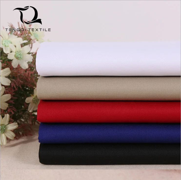 
Good quality Beauitful T/C 80/20 uniform cloth Soild color stout fabric for uniform garmnet 