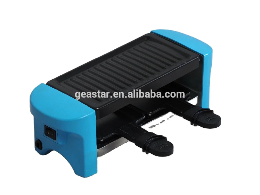 Home use barbecue Mini 2 person electric Raclette Grill