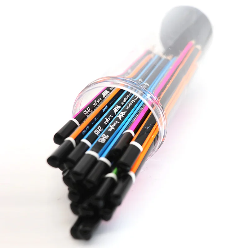 HB Pencil Black Color Strip With Black Dipping