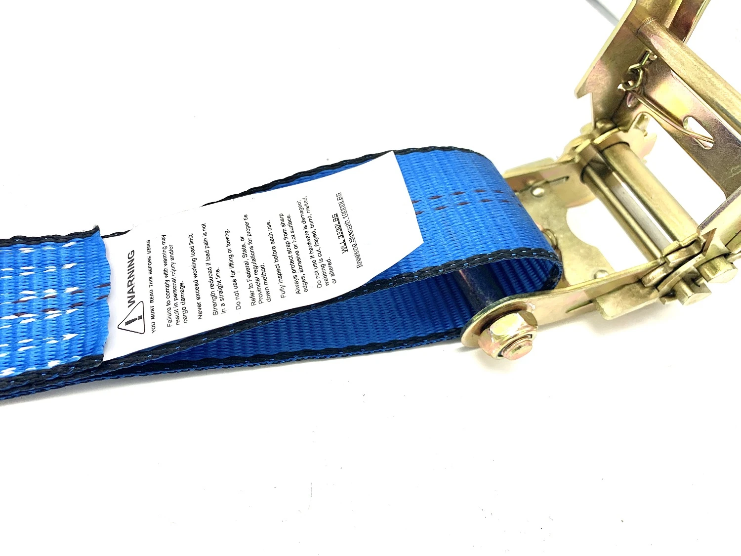 8-футовый автомобильный прицеп, 2 дюйма, широкий Трещоточный ремешок с защелкой