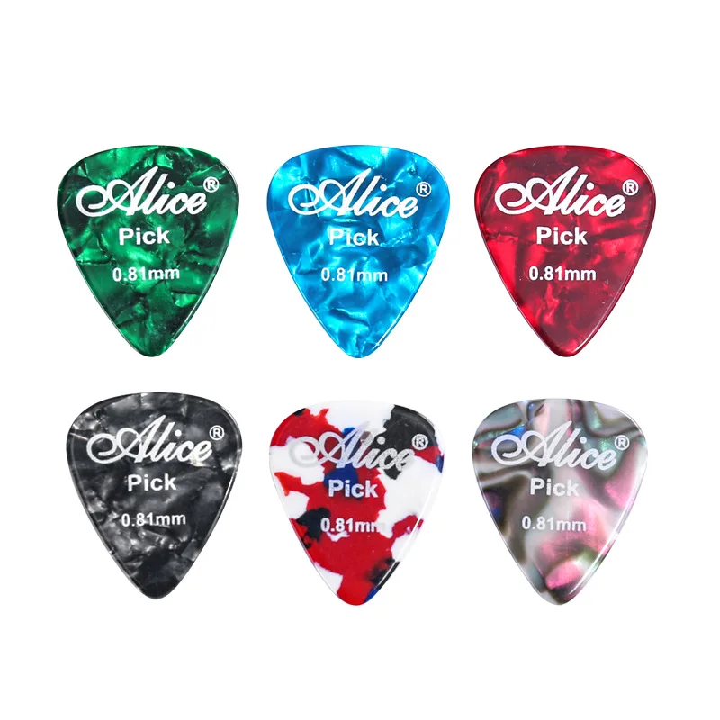 Guitar picks Alice ABS material mixed picks electric guitar folk guitar shrapnel custom printed LOGO