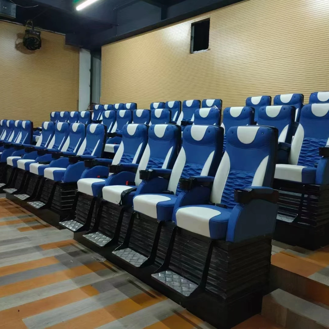 Virtual Reality 3d 4d 5d Cinema Equipment Amusement Park 7d Cinema Simulator