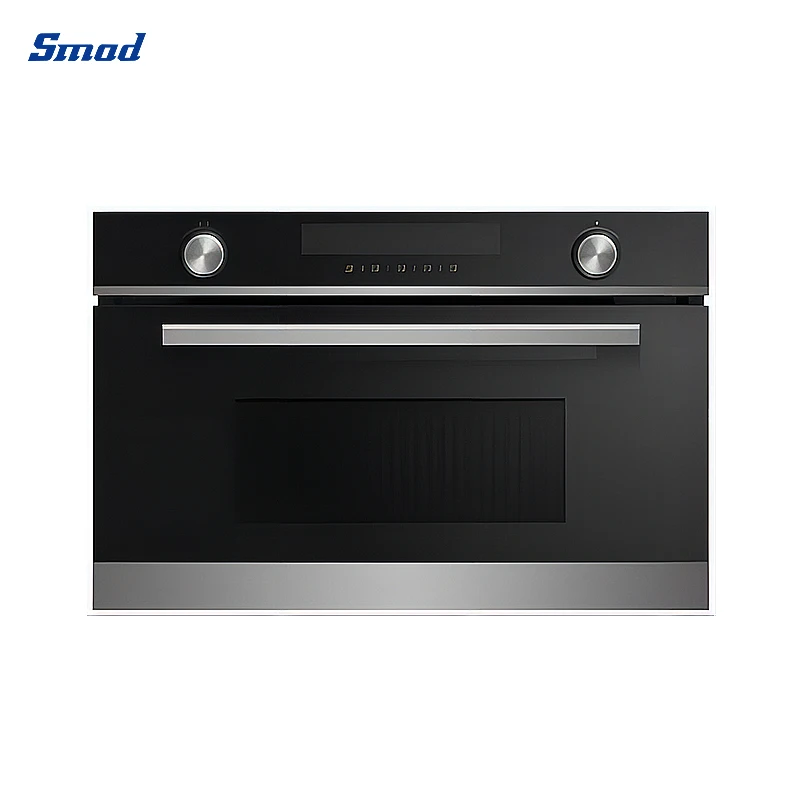 Встраиваемая выдвижная дверь 34L микроволновая печь с сенсорным управлением и конвекцией для гриля