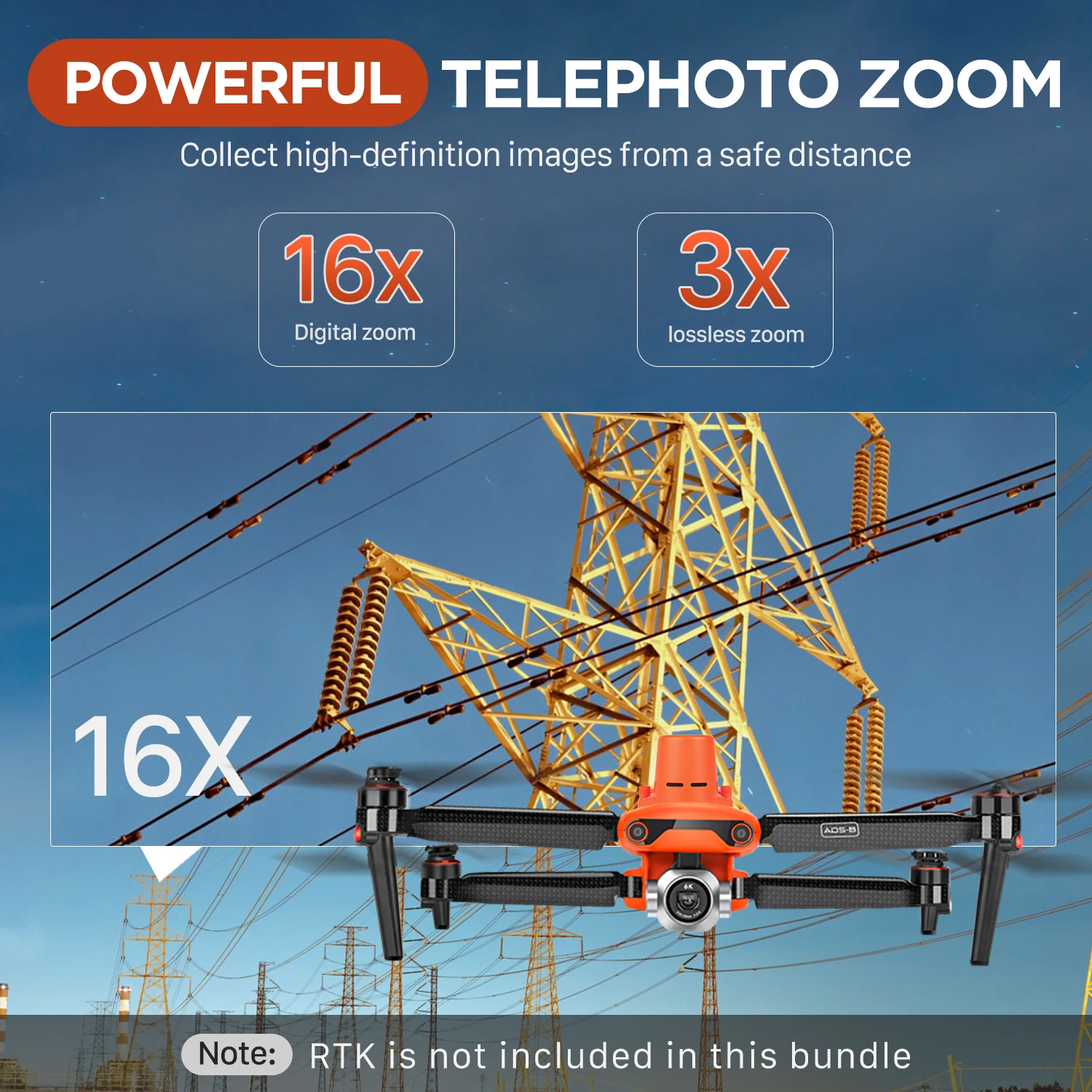 Autel Robotic 640T Enterprise 42min Flight Time Long Range Thermal Drone Professional Drones 8k Camera For Dji Mavic 3