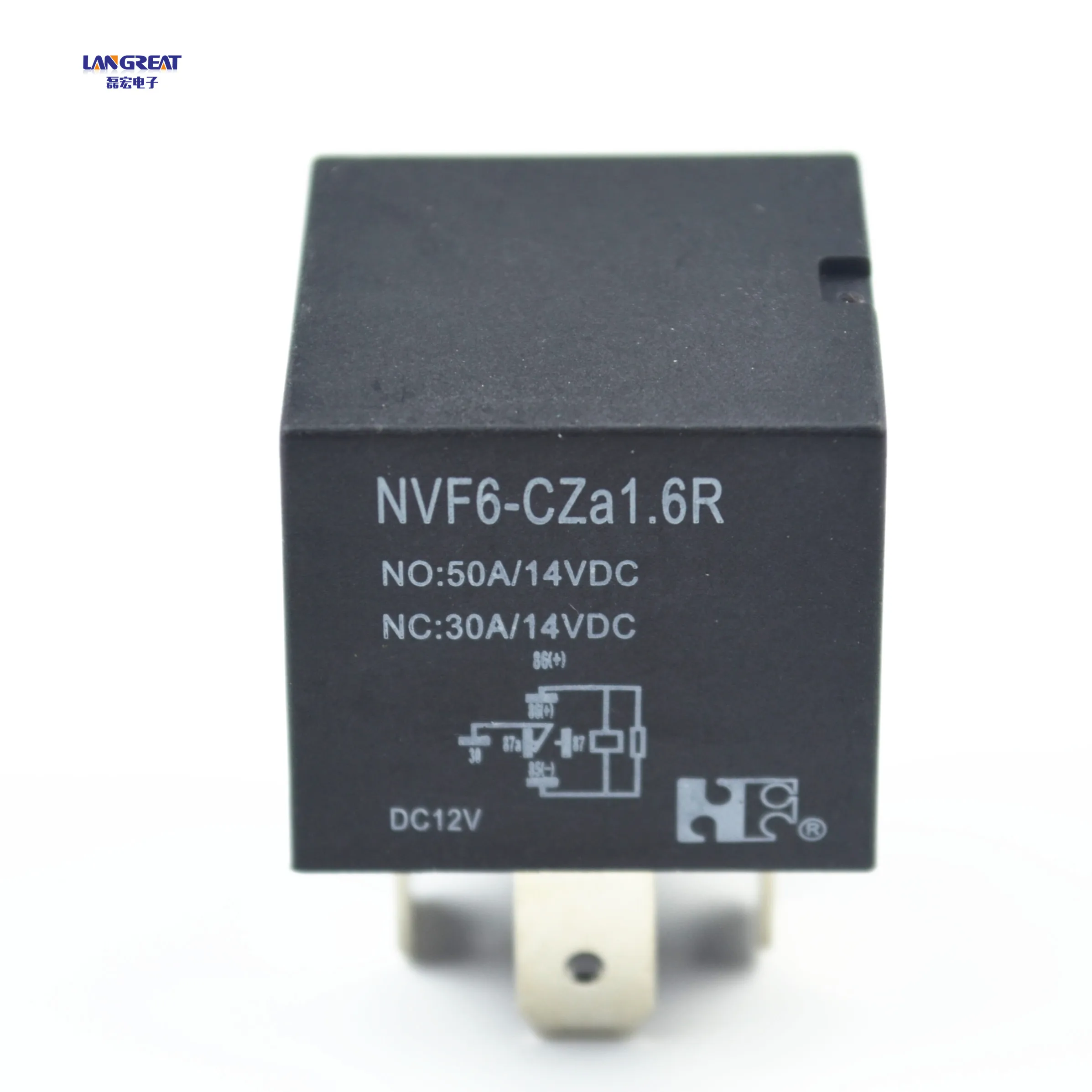 NVF6 CZa1.6R  electrical relay 50A 30A DC12V