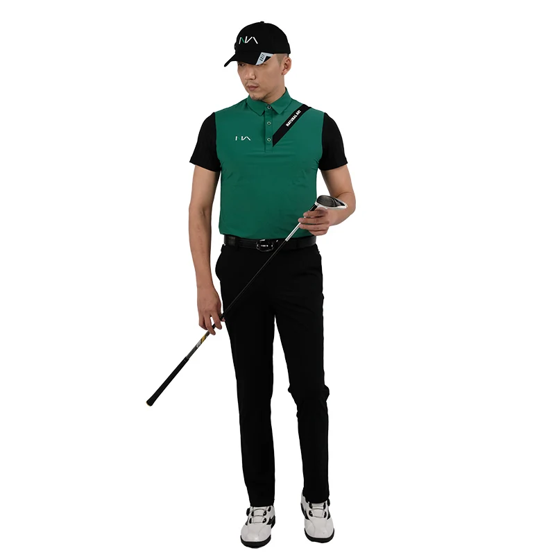 Polo Shirt Wholesale Men Clothes Short Sleeve Polo T-shirt Golf apparel Private Label Golf Polo
